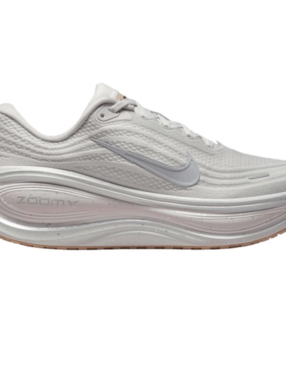Nike  White and Light Gray Zoom Sneaker